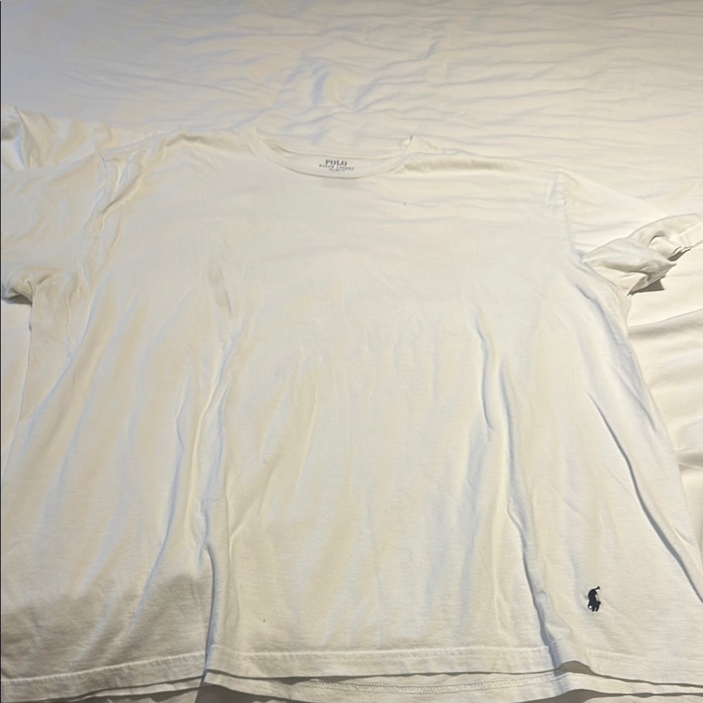 Polo by Ralph Lauren Men's Classic White Tee. Set of 2.